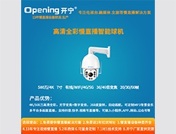 7寸4G4K全彩高清慢直播智能球机