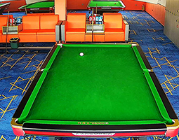 通辽某台球俱乐部使用开宁慢直播摄像机实时直播